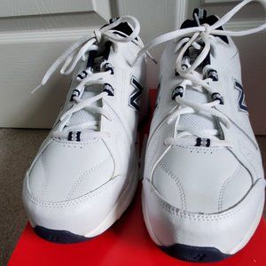 NEW Balance Mens 608 Classic Trainer Size 13 4E Brand New White/Blue